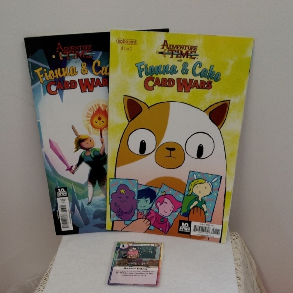 Adventure Time Comics And Trading Card